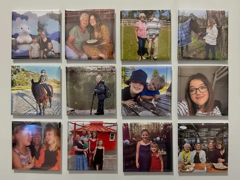12 magnets - 5cm x 5cm each